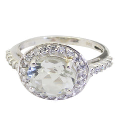 Chen Sophisticated Light Green Halo Ring