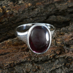 Angel Boho Red Solitaire Ring