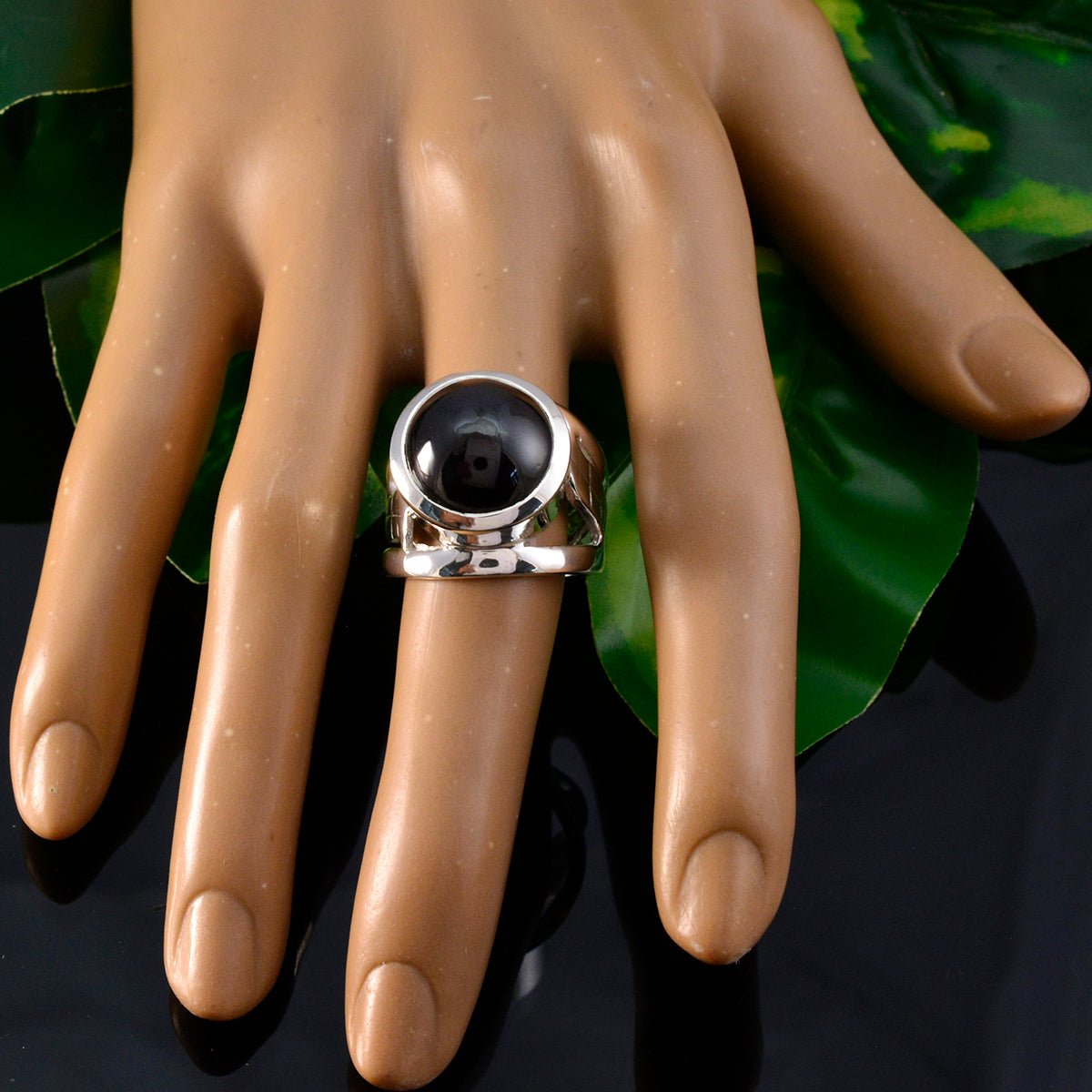 Autumn Sophisticated Red Solitaire Ring