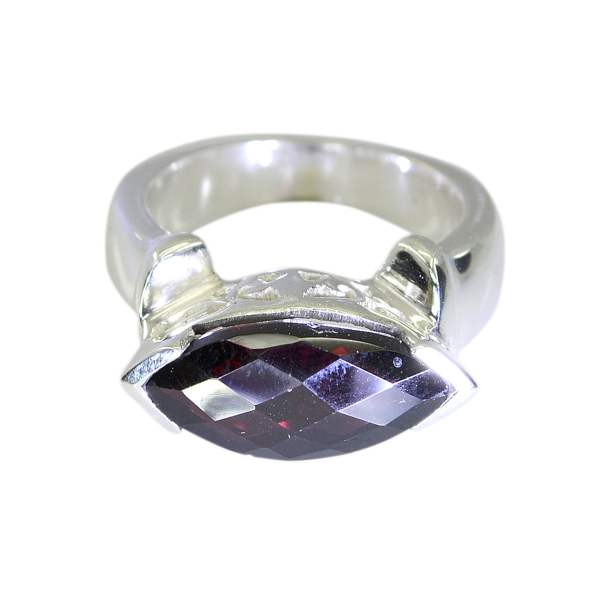 zazlle Filigree Red Solitaire Ring