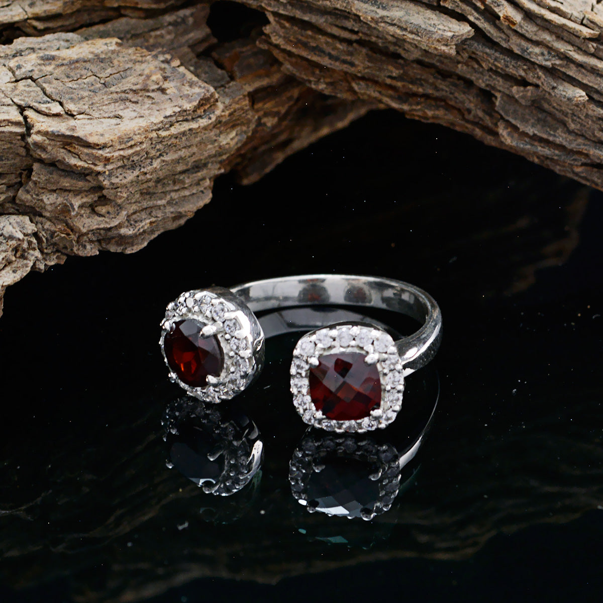 Valentina Love Red Toi et Moi Ring