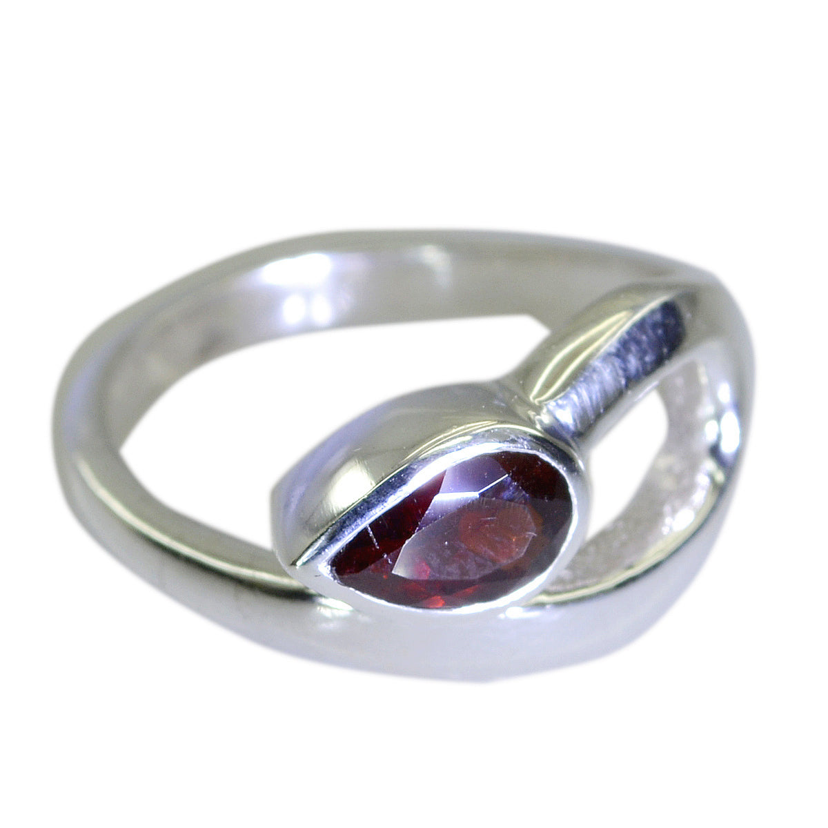 Pilar valentine Red Solitaire Ring