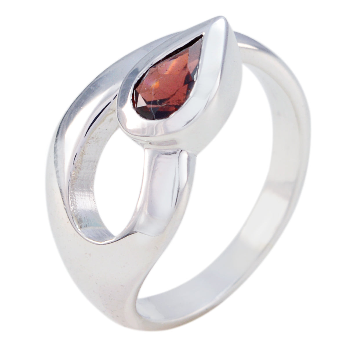 Pilar valentine Red Solitaire Ring