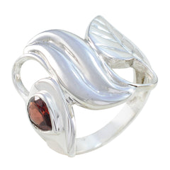 Meera propsel Red Solitaire Ring