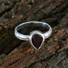 Zoey Glamorous Red Solitaire Ring