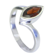 Addison Modern Red Solitaire Ring