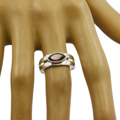 Alice Contemporary Red Solitaire Ring