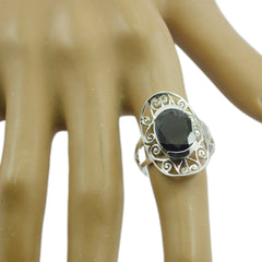 Nayara Art Deco Red Solitaire Ring