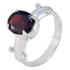 Dewi Trendy Red Solitaire Ring