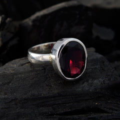 zazlle Boho Red Solitaire Ring