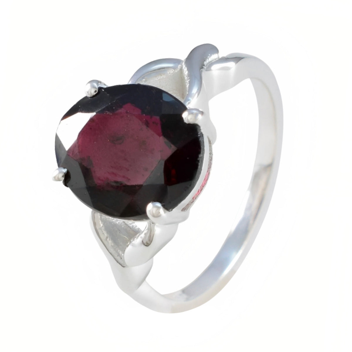 Siti Artisan Red Solitaire Ring