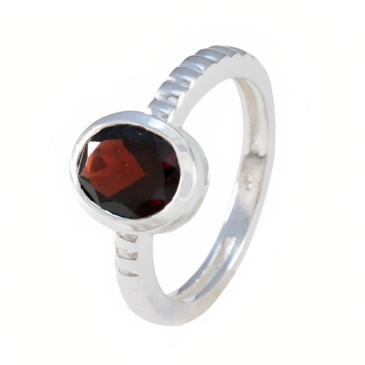 Dewi Cultural Red Solitaire Ring