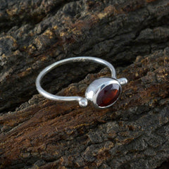 Yuki Contemporary Red Solitaire Ring