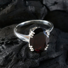 Kristine Contemporary Red Solitaire Ring