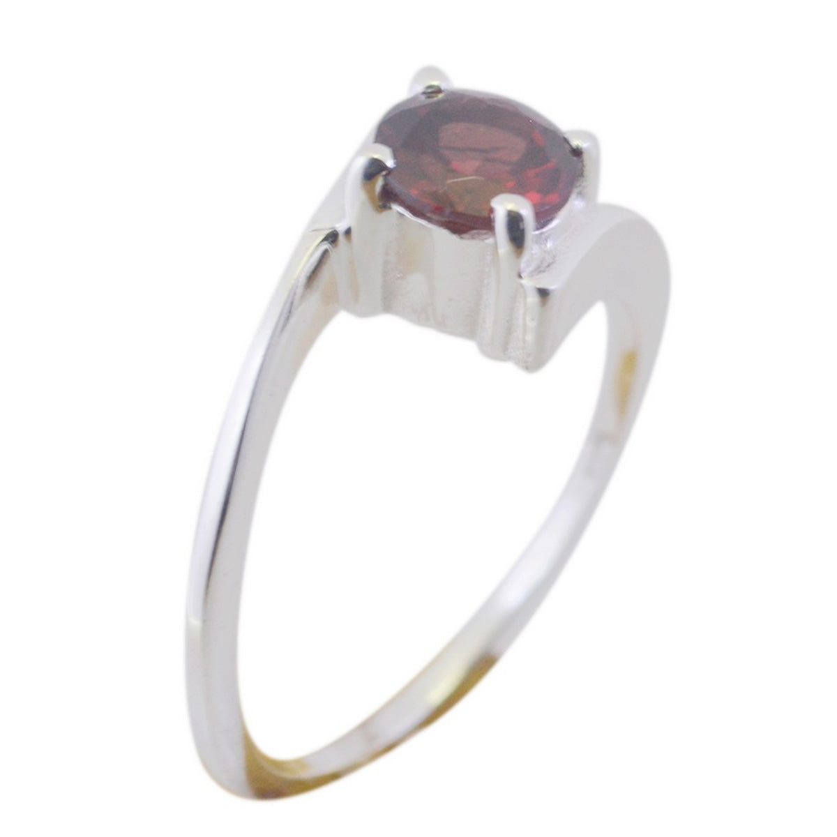 Saanvi Fairytale Red Solitaire Ring