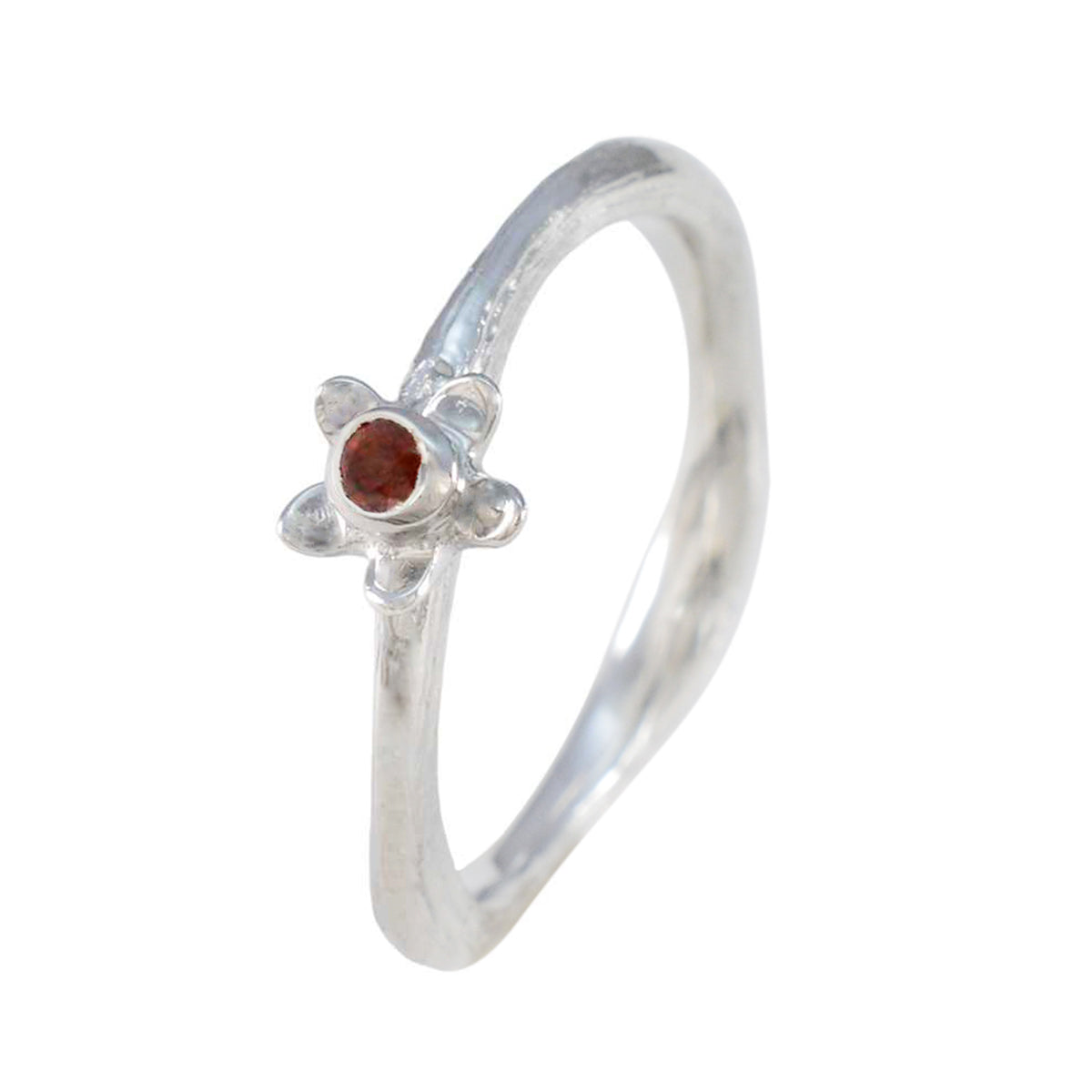 Maria Glamorous Red Solitaire Ring