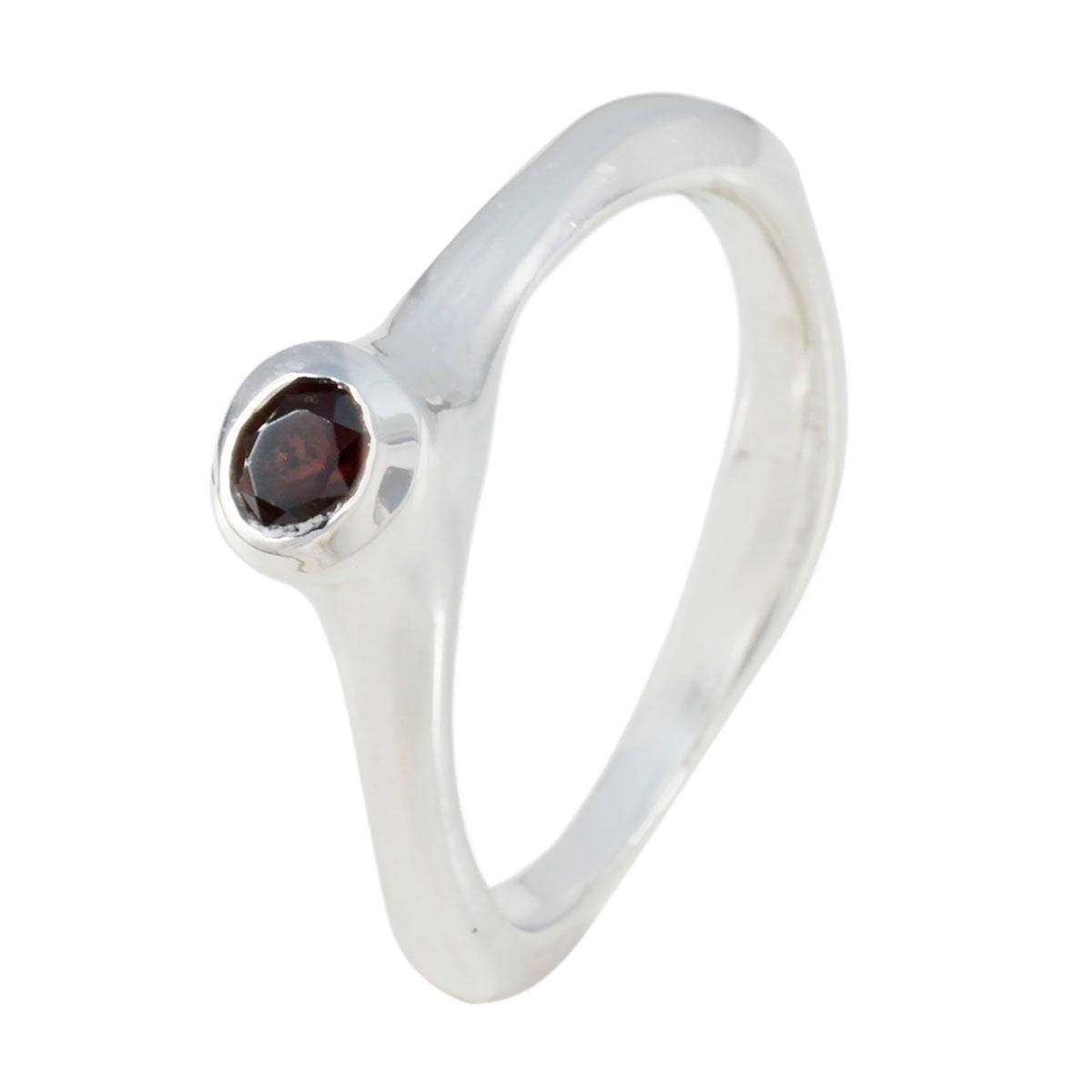Hanna Sophisticated Red Solitaire Ring