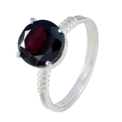 Bella Trendy Red Solitaire Ring