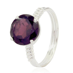 Bella Trendy Red Solitaire Ring
