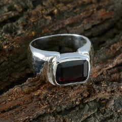 Nova Trendy Red Solitaire Ring