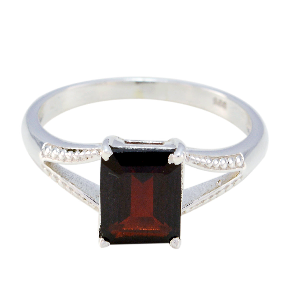 Nari Romantic Red Solitaire Ring