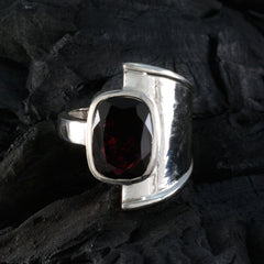 Aisha Trendy Red Solitaire Ring