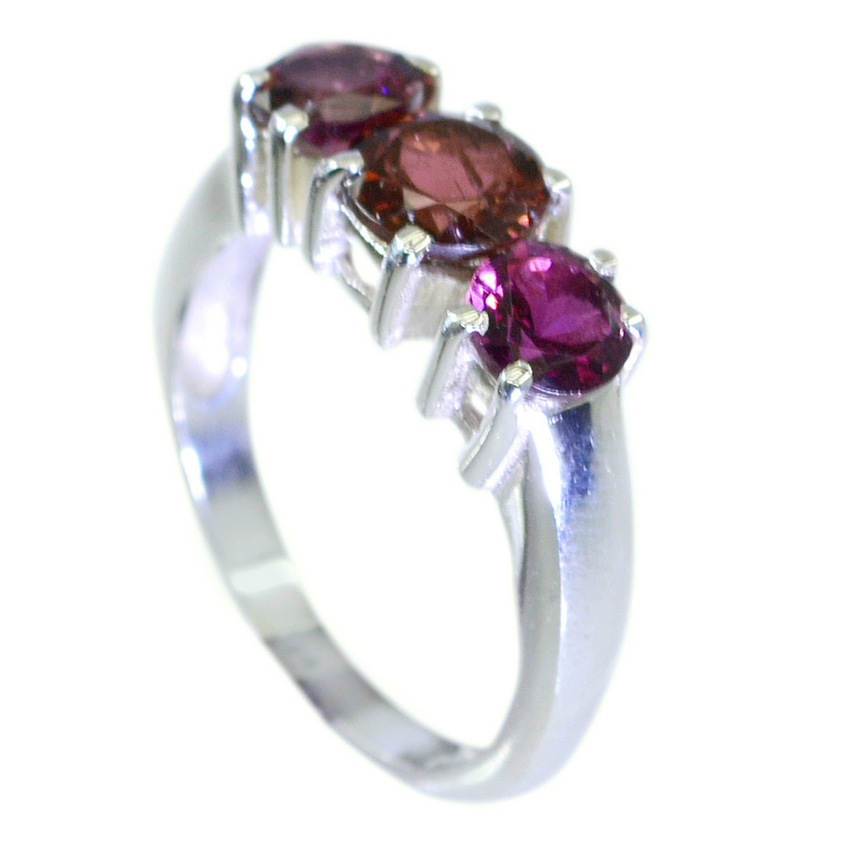 Hua Artisan Red Trilogy Ring