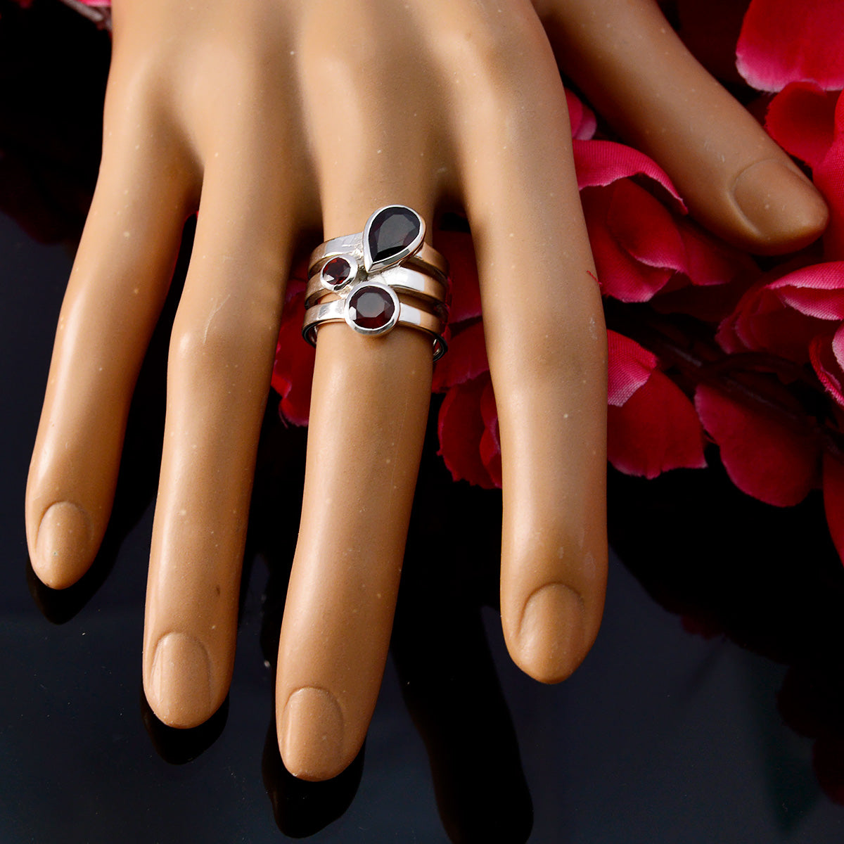 Paula Armor Red Trilogy Ring