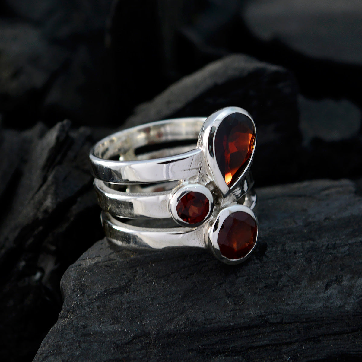 Paula Armor Red Trilogy Ring