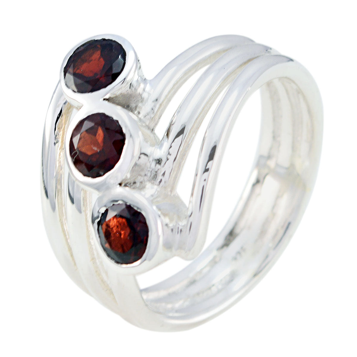 Greta Trendy Red Trilogy Ring