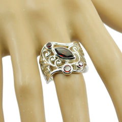 Yasmine Filigree Red quarter Ring