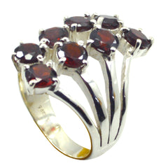 María Modern Red octa Ring