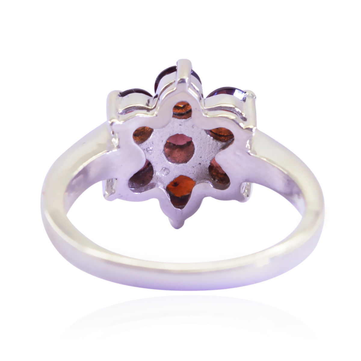 Aisha Luxurious Red Hepta Ring