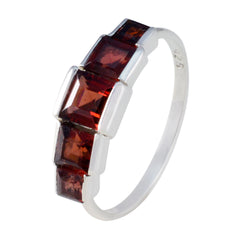 Aiko Sophisticated Red Penta Ring