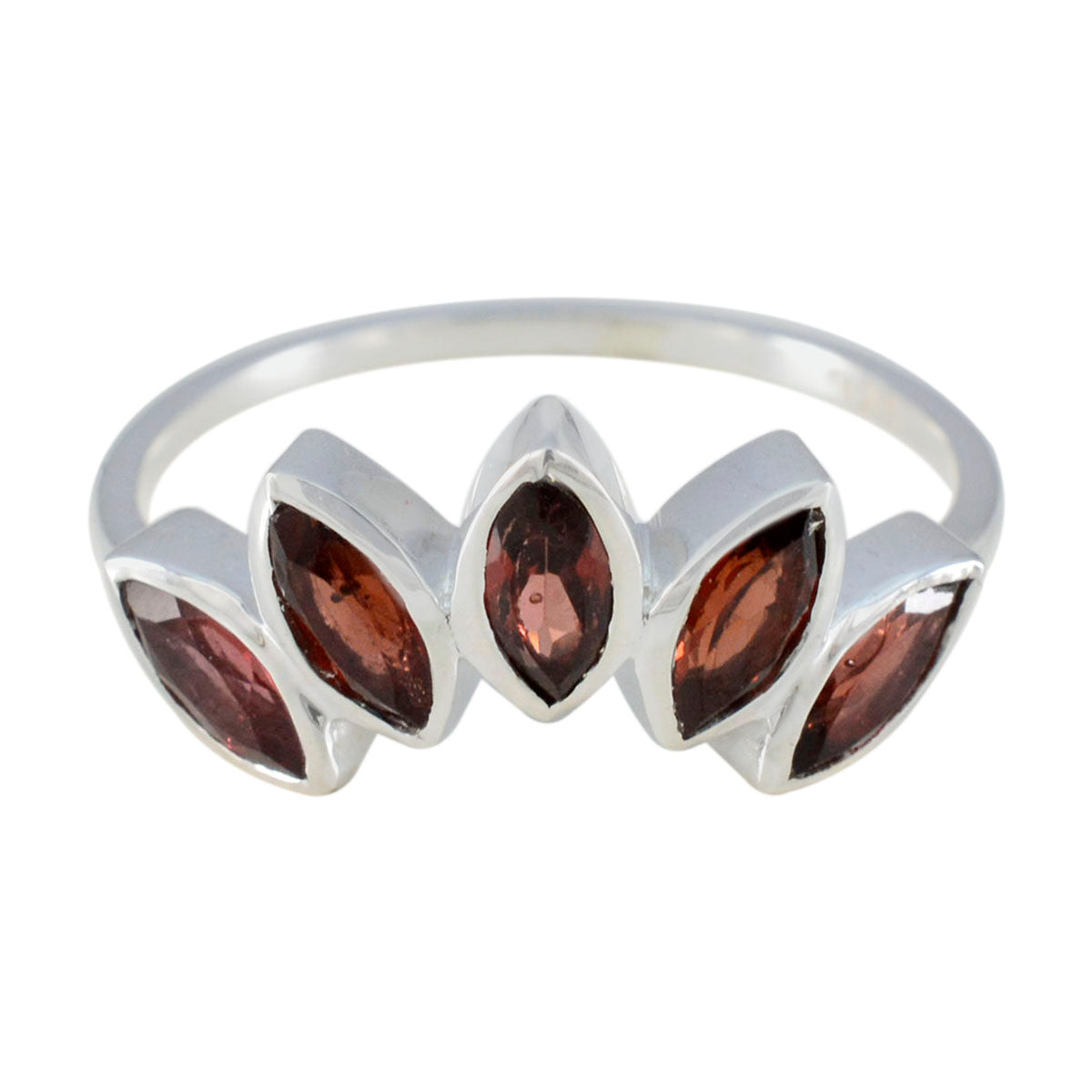 Aisha crown Red Penta Ring