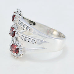 Chloe Contemporary Purple Trilogy Ring