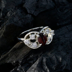 Kristine Fairytale Red Halo Ring