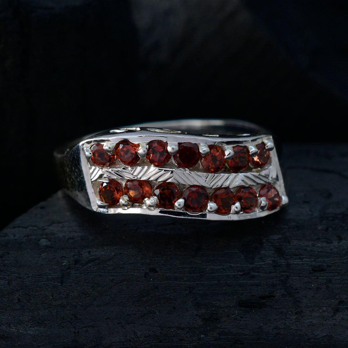 Sofía Luxurious Red multiple Ring