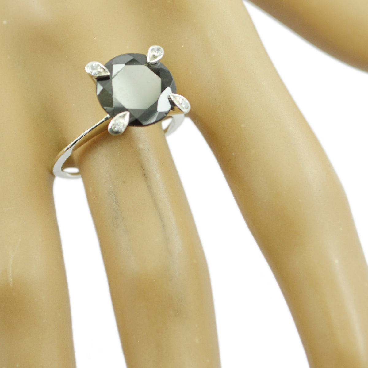 Mia Sophisticated Red Halo Ring
