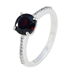 Greta Glamorous Red Halo Ring