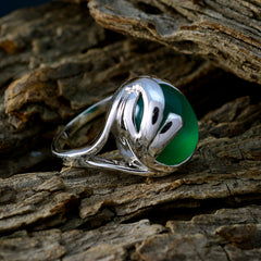 Aisha Modern White Solitaire Ring
