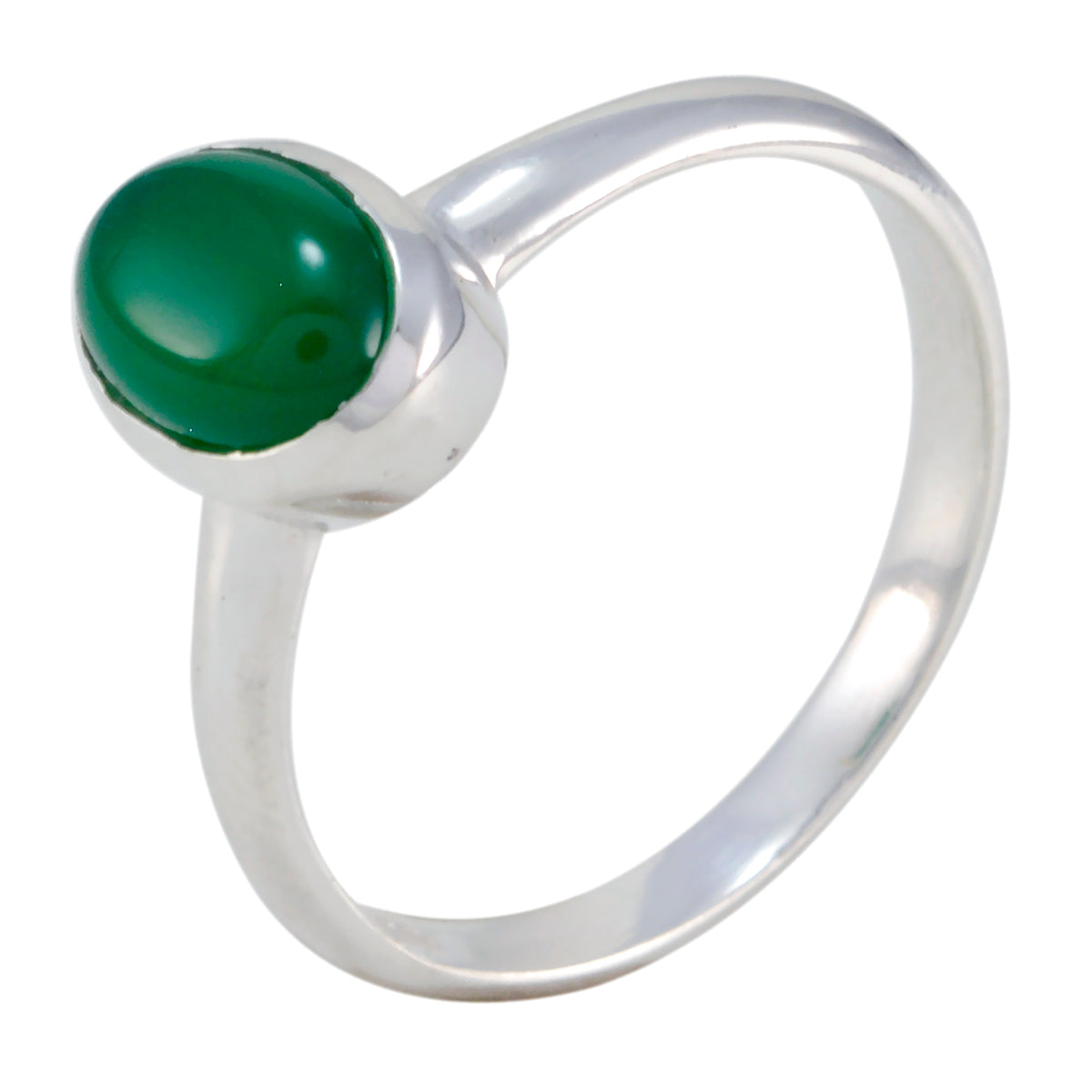 Chen Fairytale Green Solitaire Ring