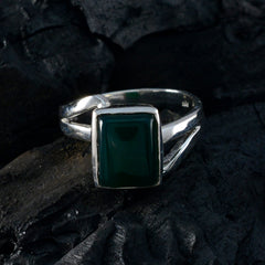 Natcha Cultural Green Solitaire Ring