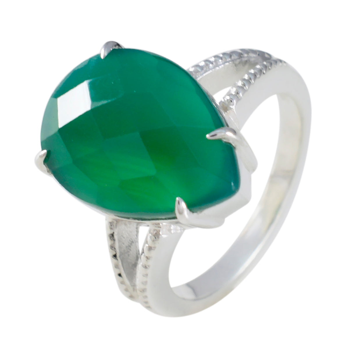 Sophia Fairytale Green Solitaire Ring