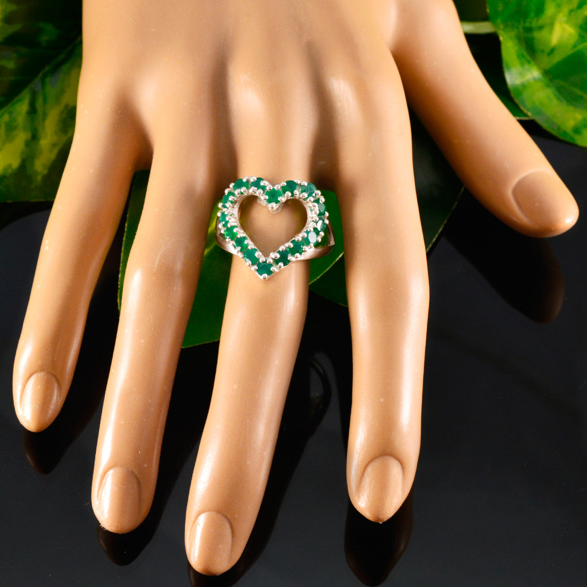 Luna Fairytale Green multiple Ring