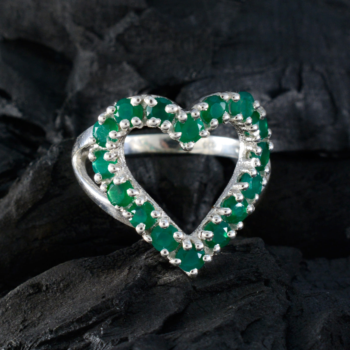 Luna Fairytale Green multiple Ring
