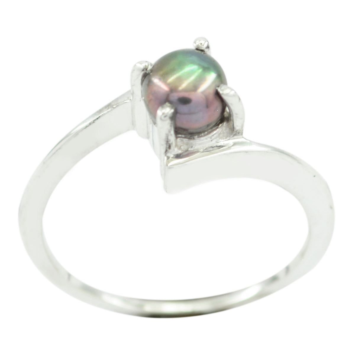 Min-seo Glamorous White Solitaire Ring