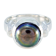 Andrea Modern White Solitaire Ring Pearl White