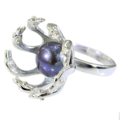 Isabella Modern White Solitaire Ring