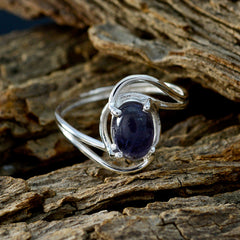 Yuki Glamorous Blue Solitaire Ring